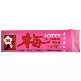 Жевательная резинка LOTTE со вкусом японской сливы "Умэ" картинка 370837 - МосИгра